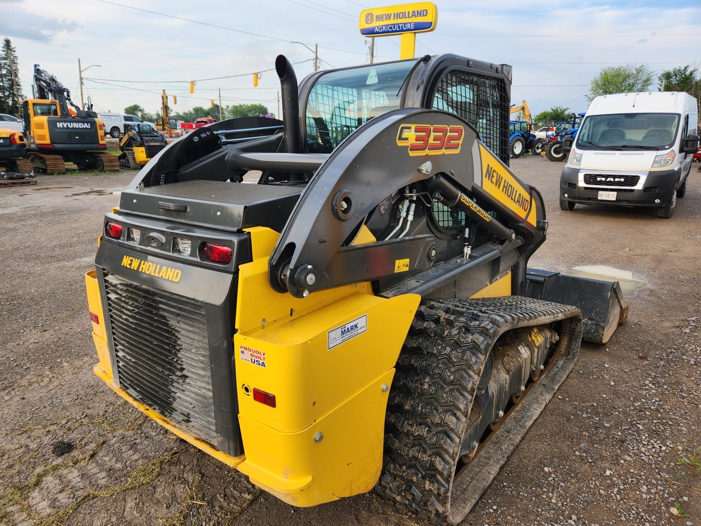 New Holland C332 compact track loader