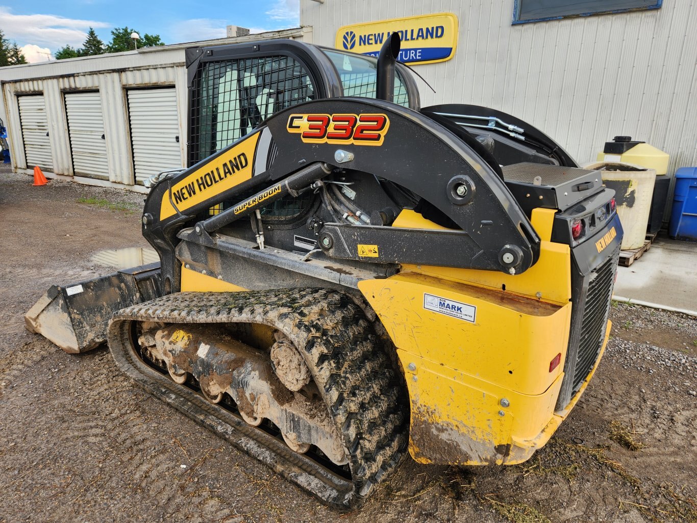 New Holland C332 compact track loader