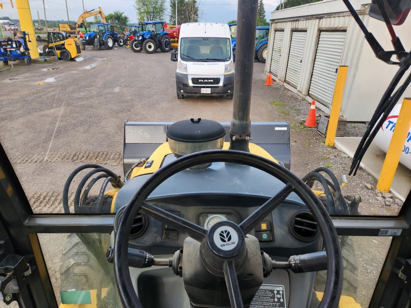 New Holland B95B backhoe