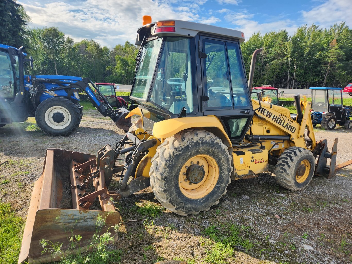 New Holland U80B Industrial Tractor/Skip Loader