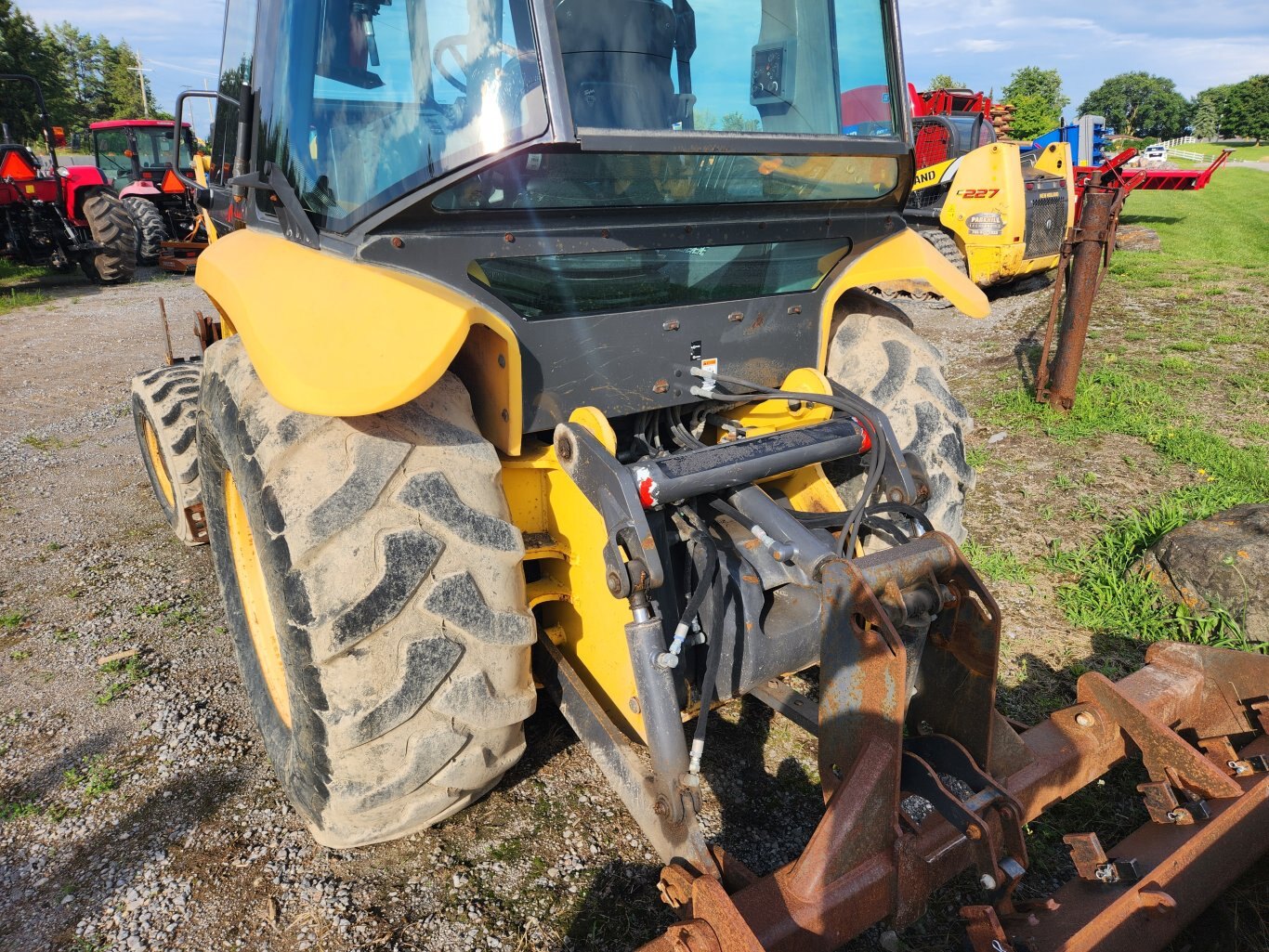 New Holland U80B Industrial Tractor/Skip Loader