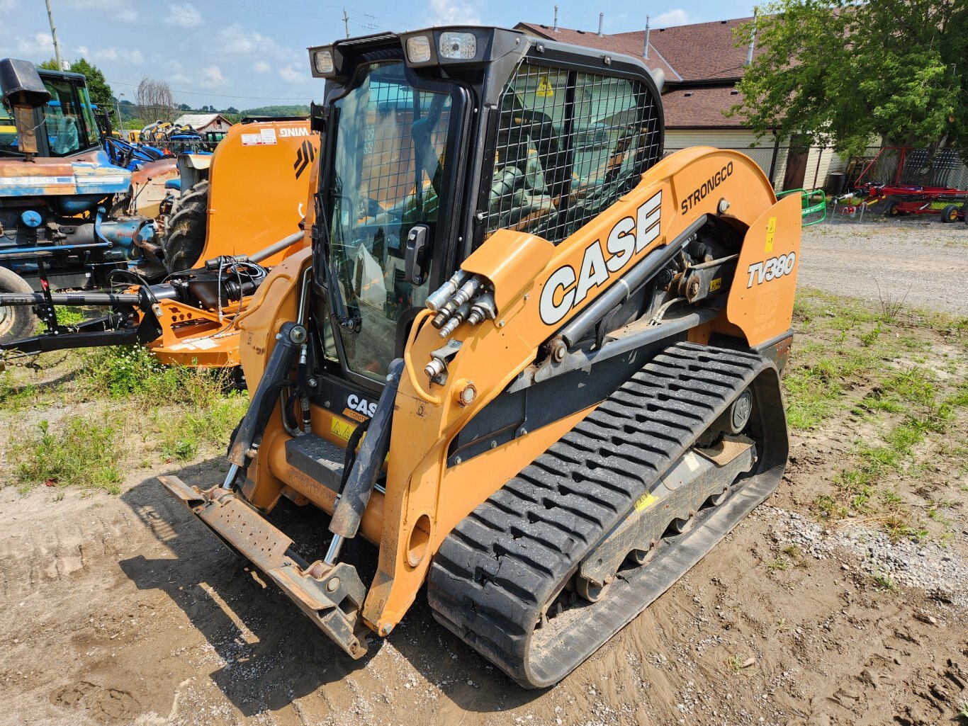 2019 Case TV380 compact track loader