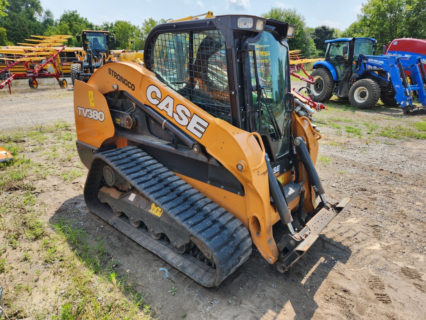 2019 Case TV380 compact track loader