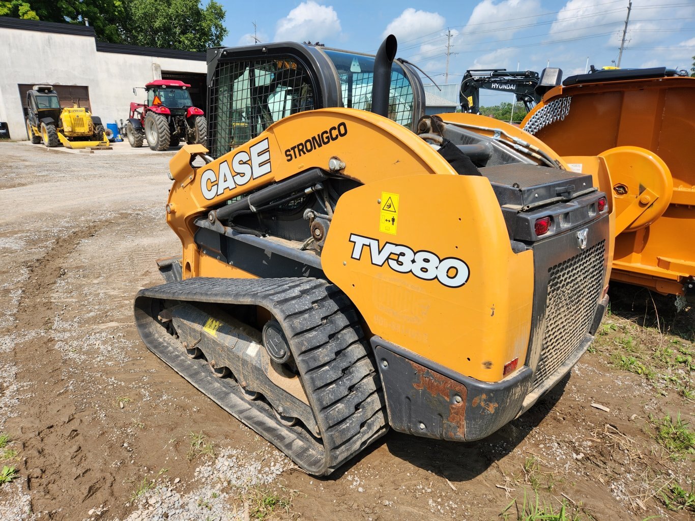 2019 Case TV380 compact track loader