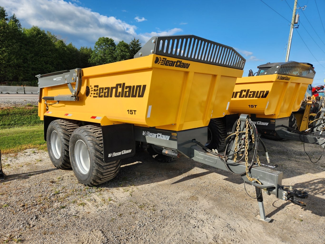 NEW BearClaw 15T dump trailer