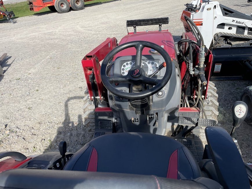 2021 Mahindra 1626 compact tractor loader backhoe