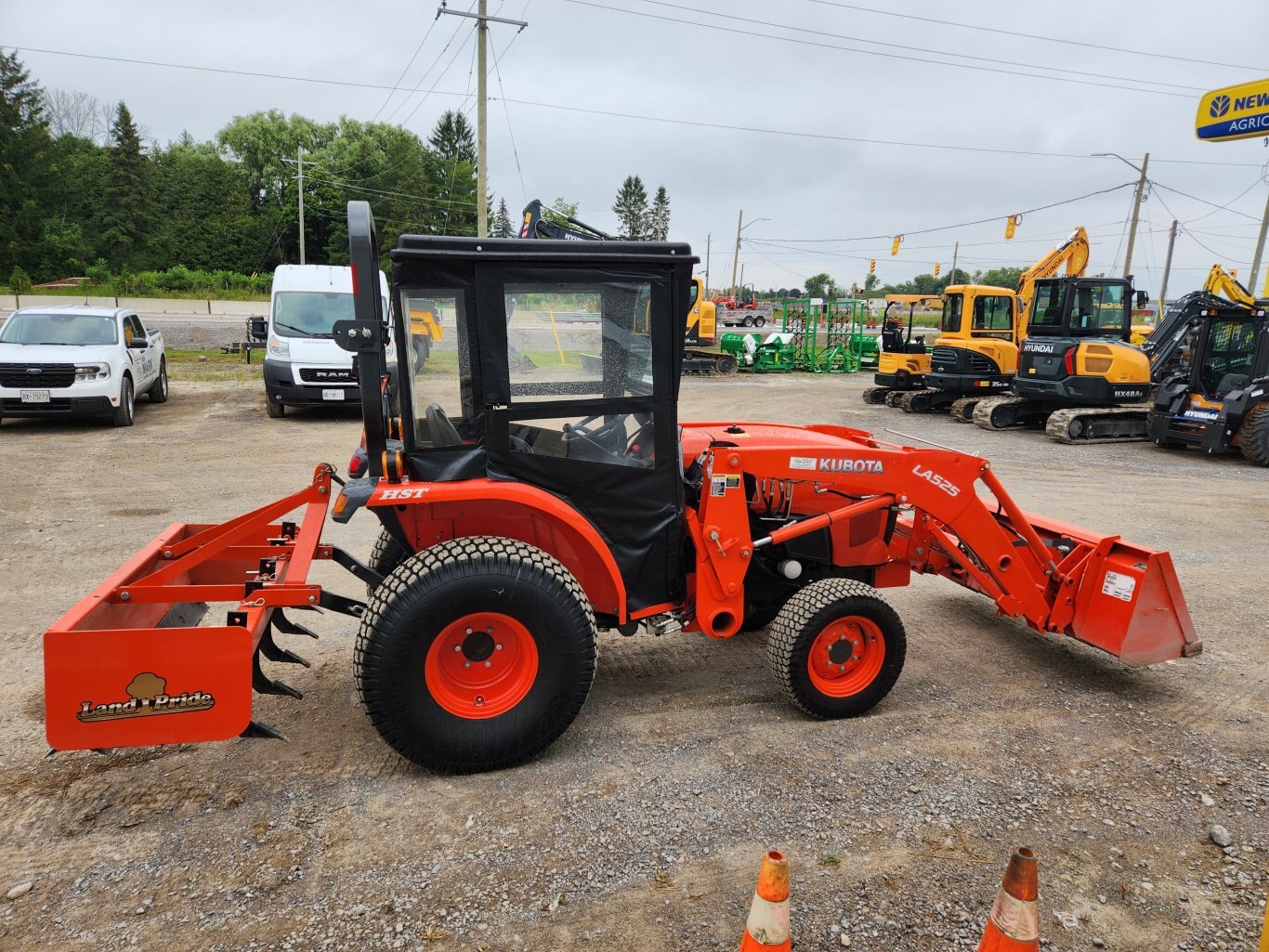 2016 Kubota L3301 compact tractor