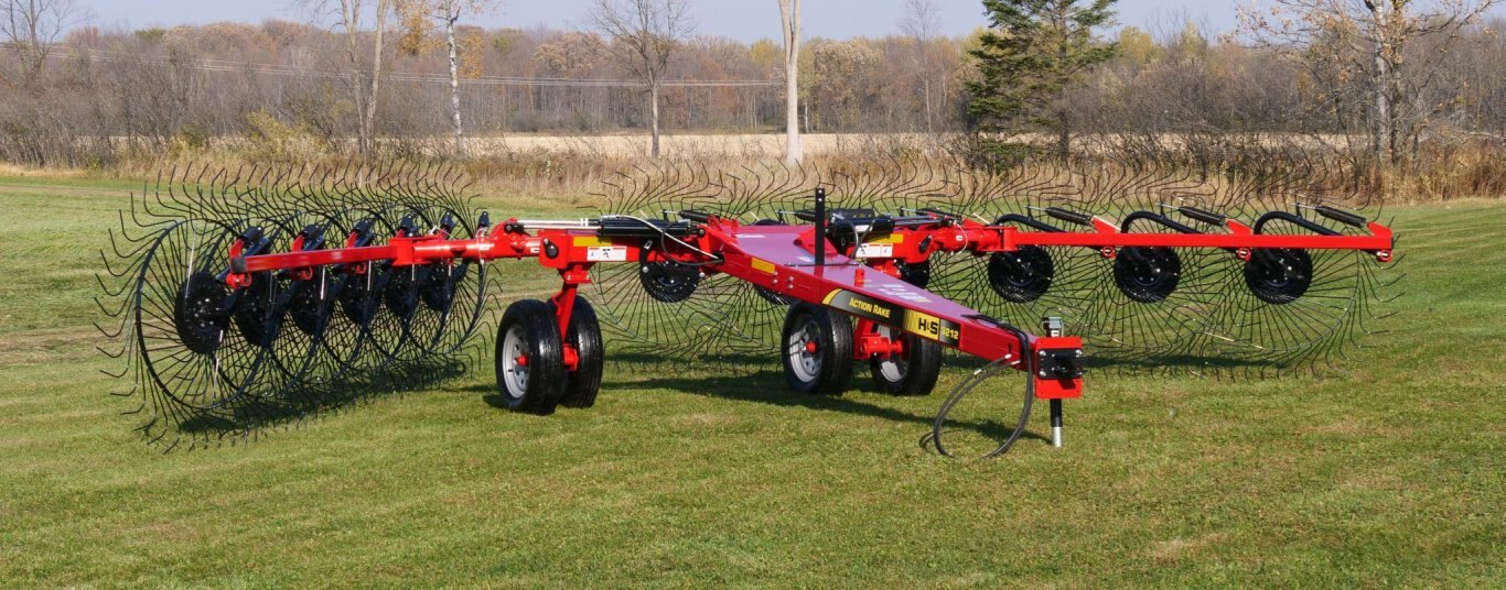 H&S AR3212 12 Wheel Action Rake