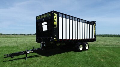 H&S WB8222 22' Wide Body Rear Unload Forage Box