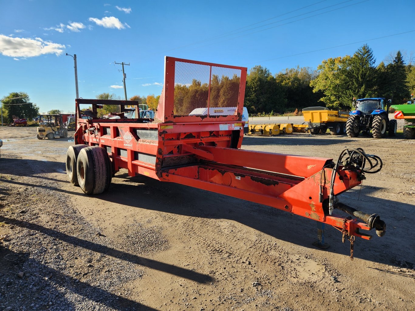 Kuhn Knight ProPush 2044 vertical beater manure spreader