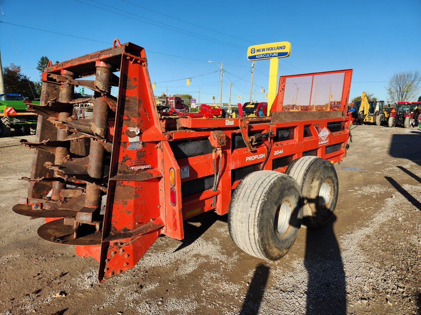 Kuhn Knight ProPush 2044 vertical beater manure spreader