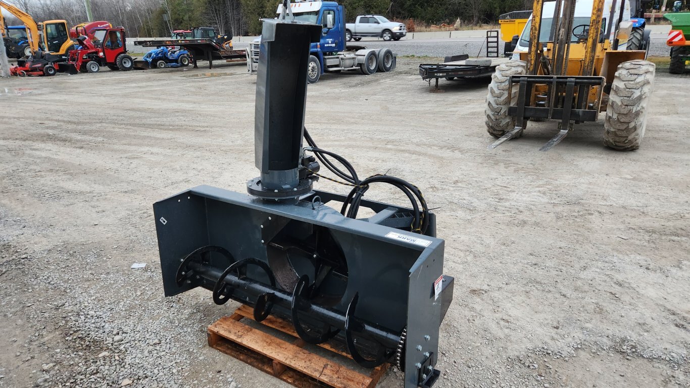 AgroTrend 2066SS skidsteer hydraulic snow blower