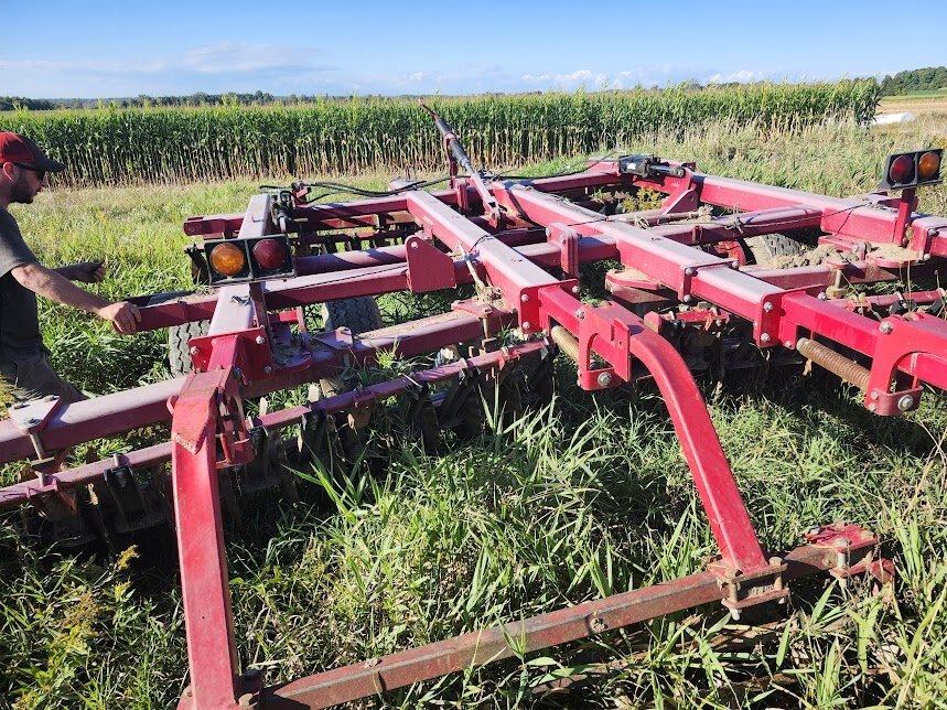 2012 Kongskilde 9100 15 vertical tillage disc