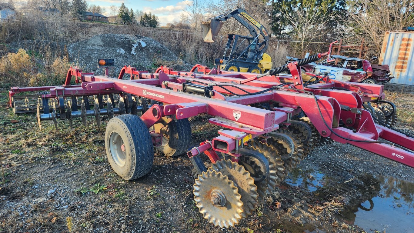 2012 Kongskilde 9100 15 vertical tillage disc