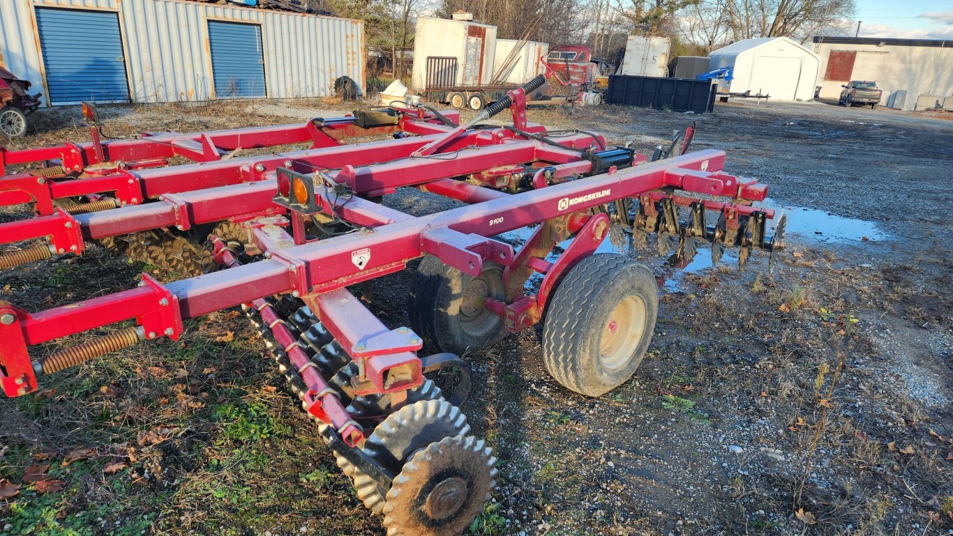 2012 Kongskilde 9100 15 vertical tillage disc