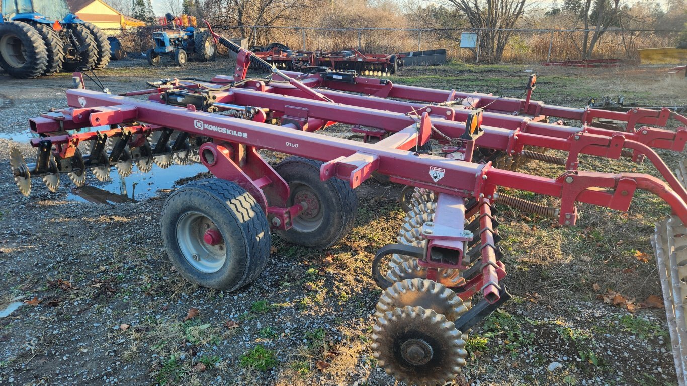 2012 Kongskilde 9100 15 vertical tillage disc