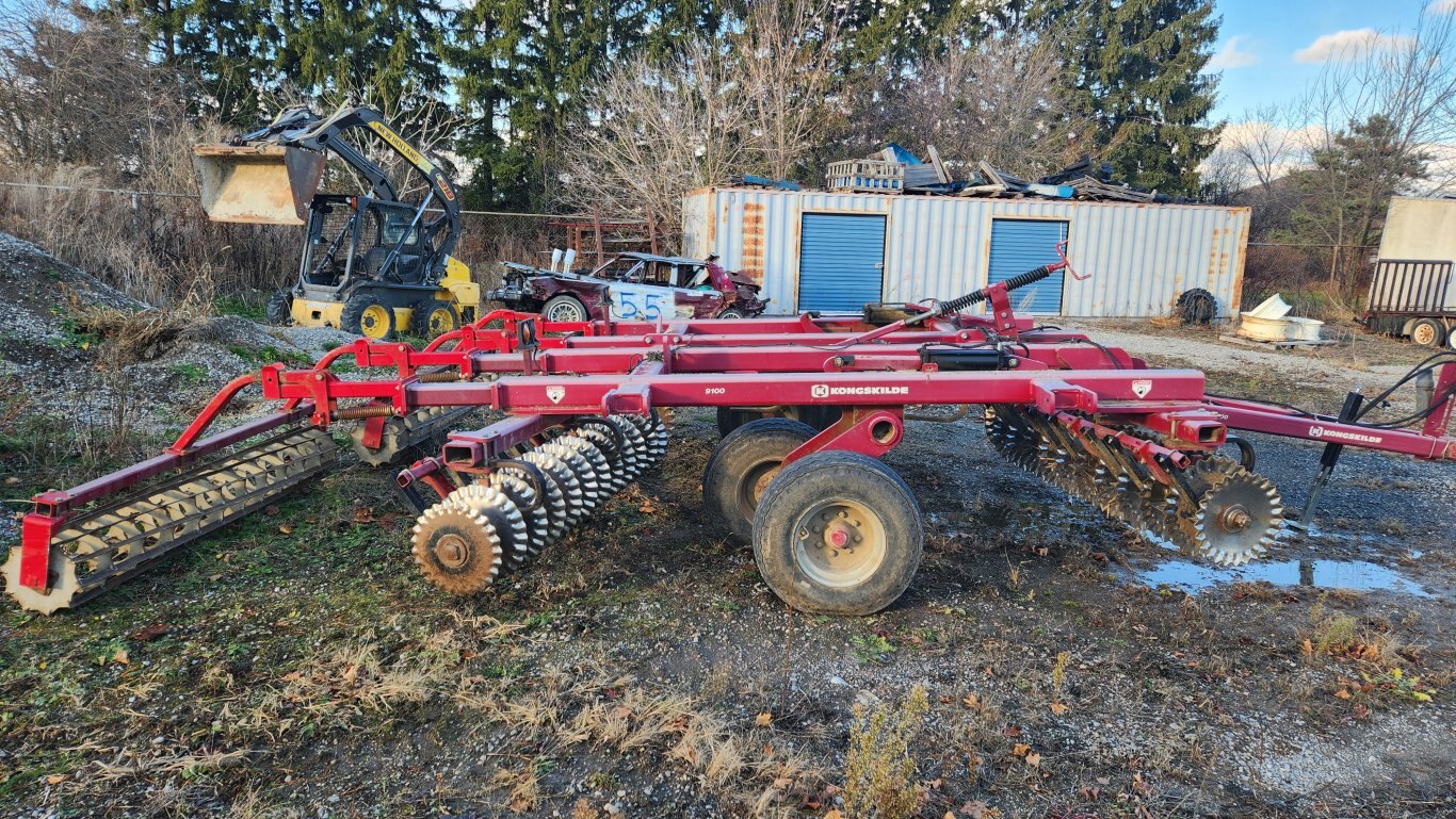 2012 Kongskilde 9100 15 vertical tillage disc