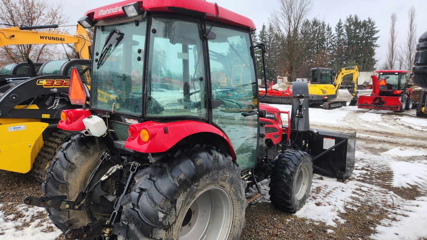 2019 Mahindra 2655 with cab, loader, & front snowblower