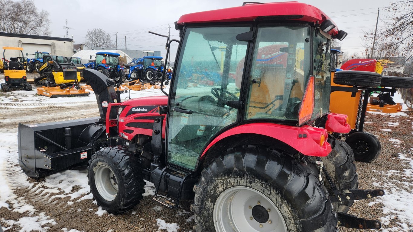 2019 Mahindra 2655 with cab, loader, & front snowblower