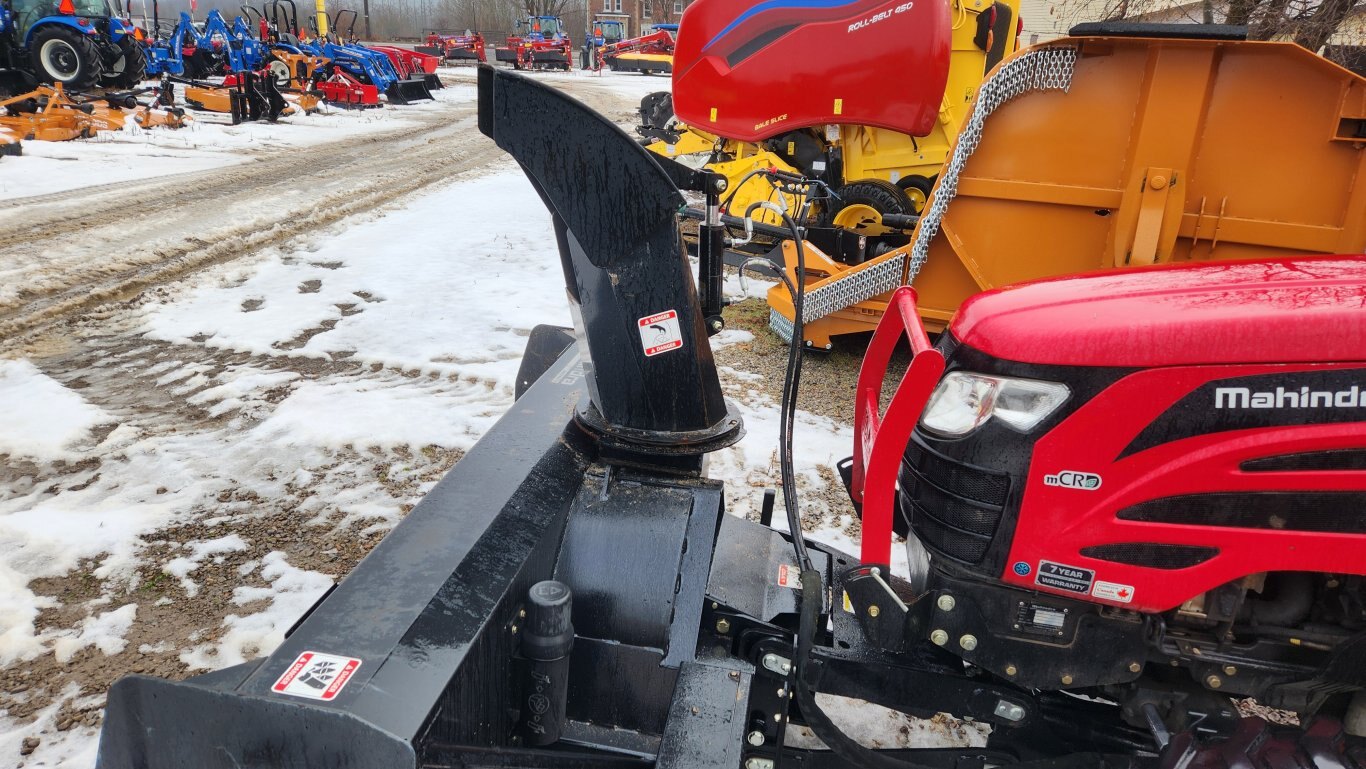 2019 Mahindra 2655 with cab, loader, & front snowblower