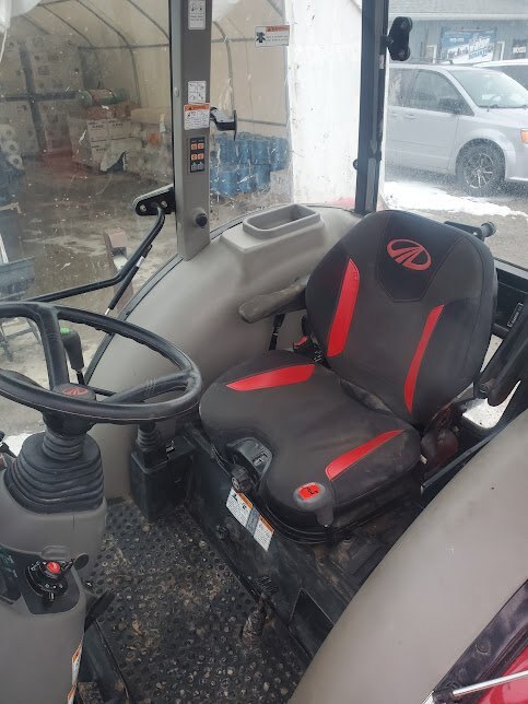 2019 Mahindra 2655 with cab, loader, & front snowblower