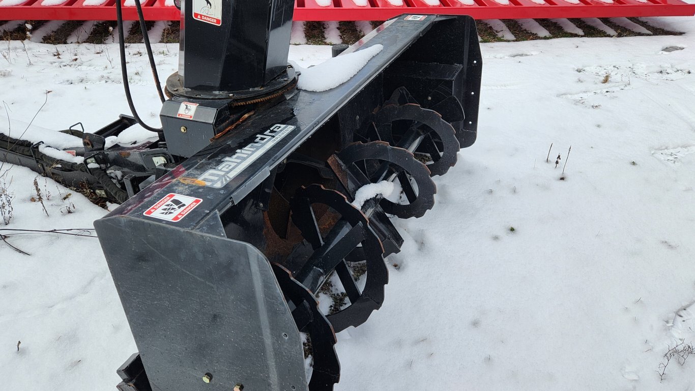 2019 Mahindra 2655 with cab, loader, & front snowblower