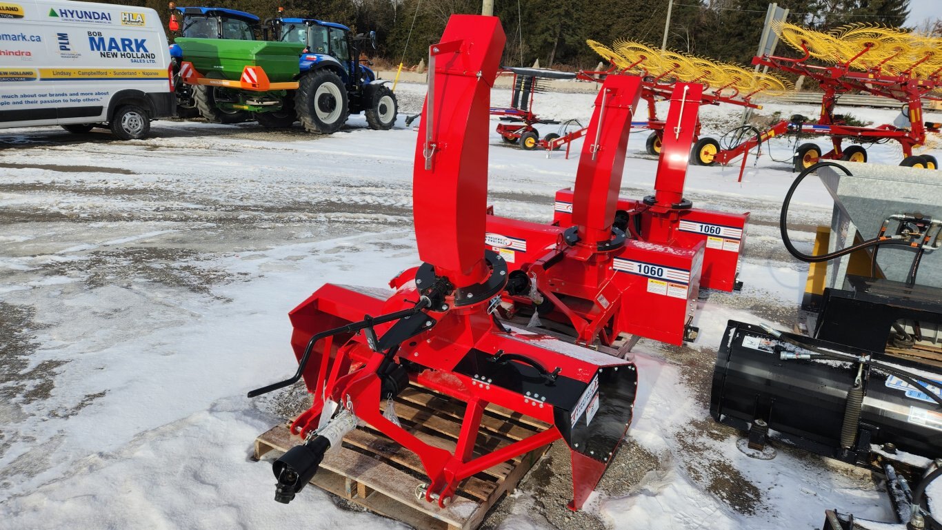 NEW AgroTrend 7160 pull behind snowblower