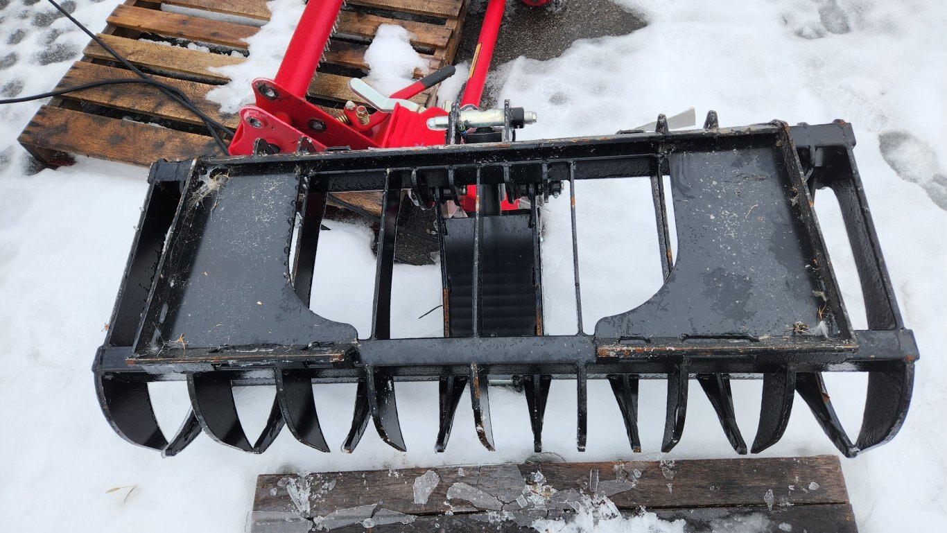 NEW HLA RRGLDE54 root rake grapple