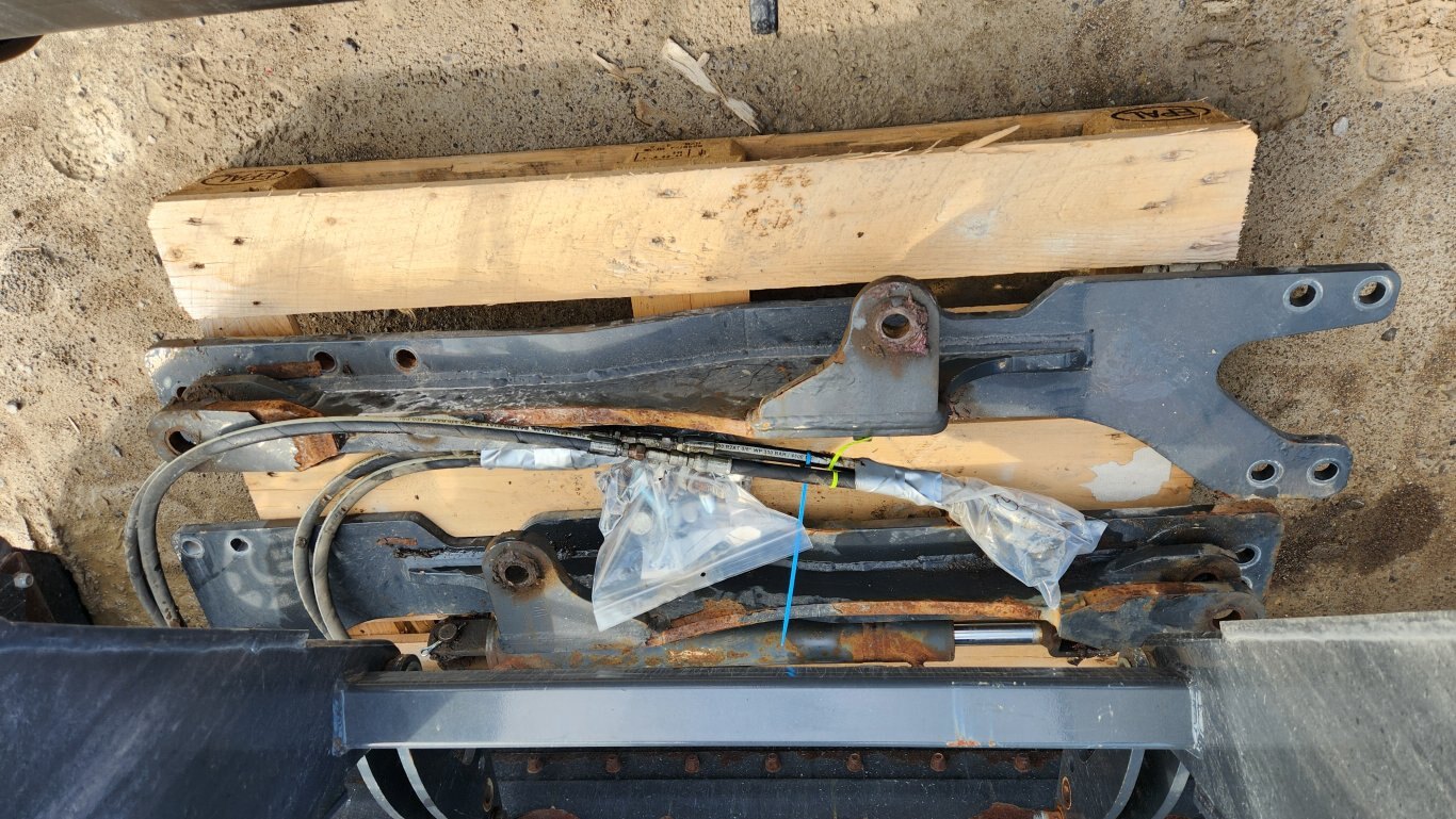 2018 Roberge JRTX 712 front mount extendable snow blade