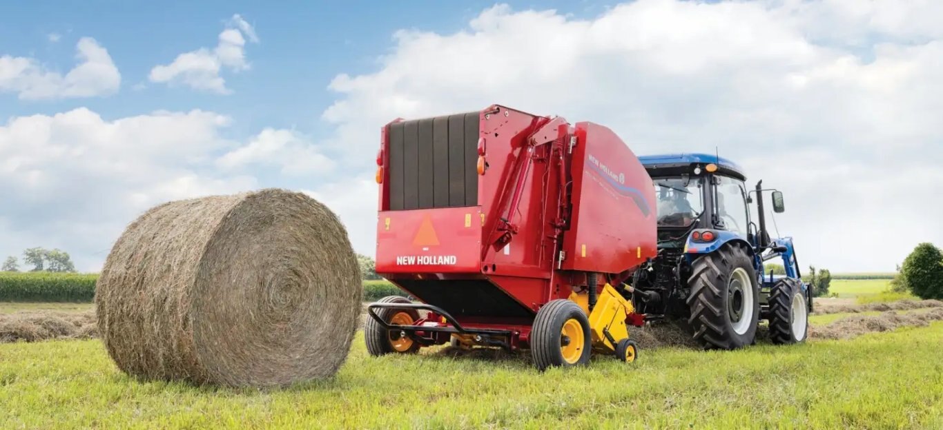 New Holland Roll Belt™ Round Balers 460