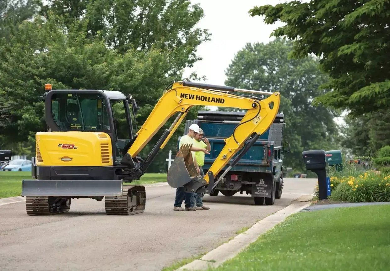 New Holland Mini Excavators E60C