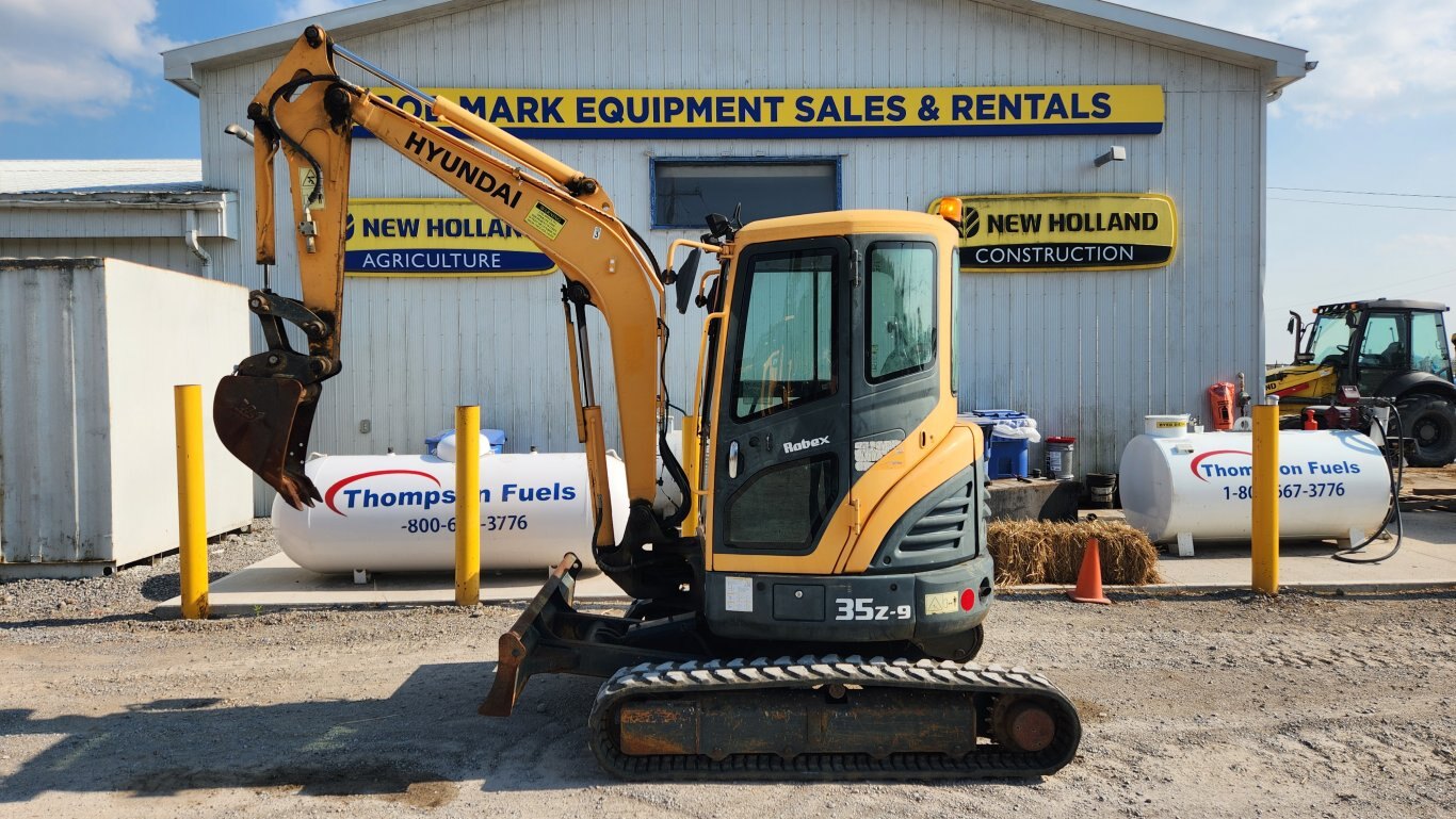 2013 Hyundai R35Z 9 compact excavator