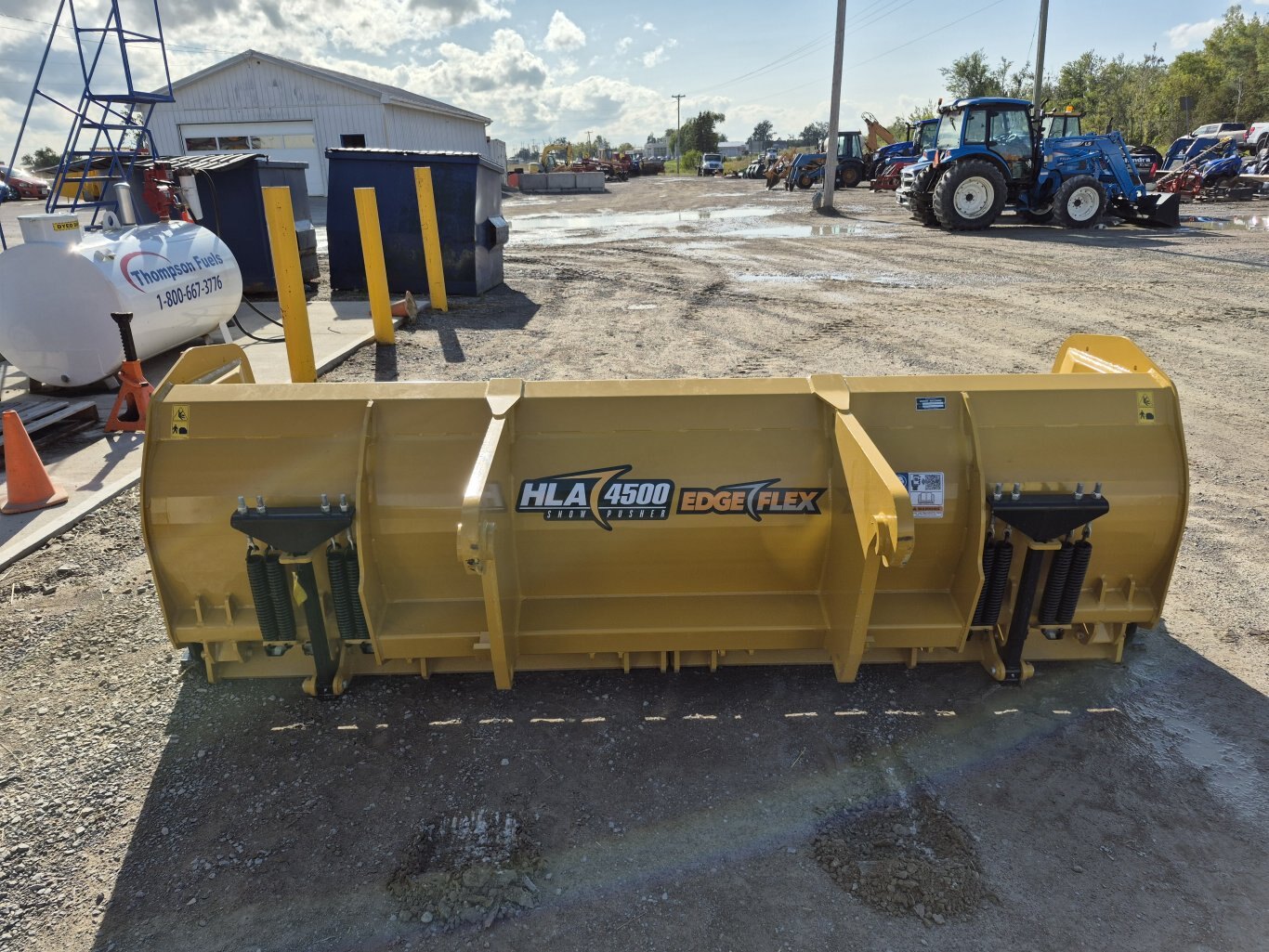 NEW HLA SP4500EF210 10' Edge Flex Snow Pusher