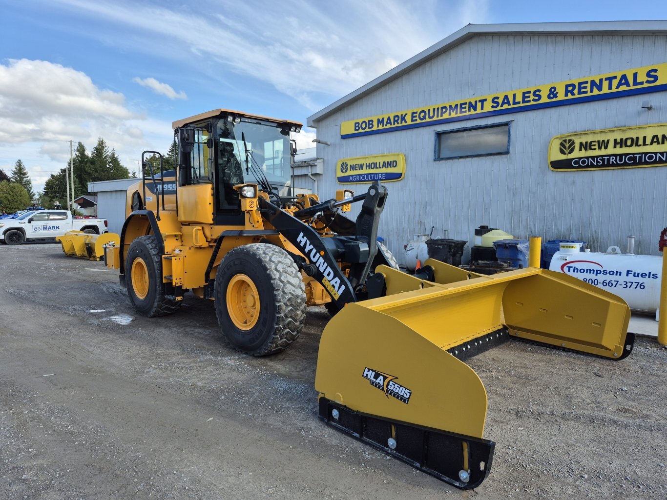 NEW HLA SP5505EF212 12' Edge Flex snow pusher