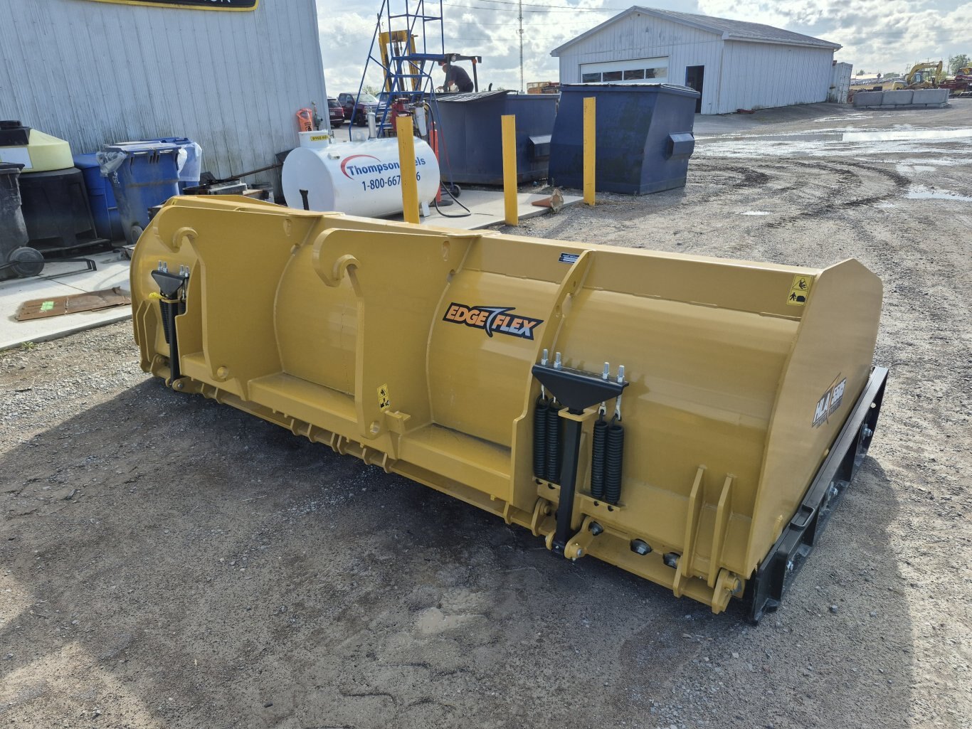 NEW HLA SP5505EF212 12' Edge Flex snow pusher