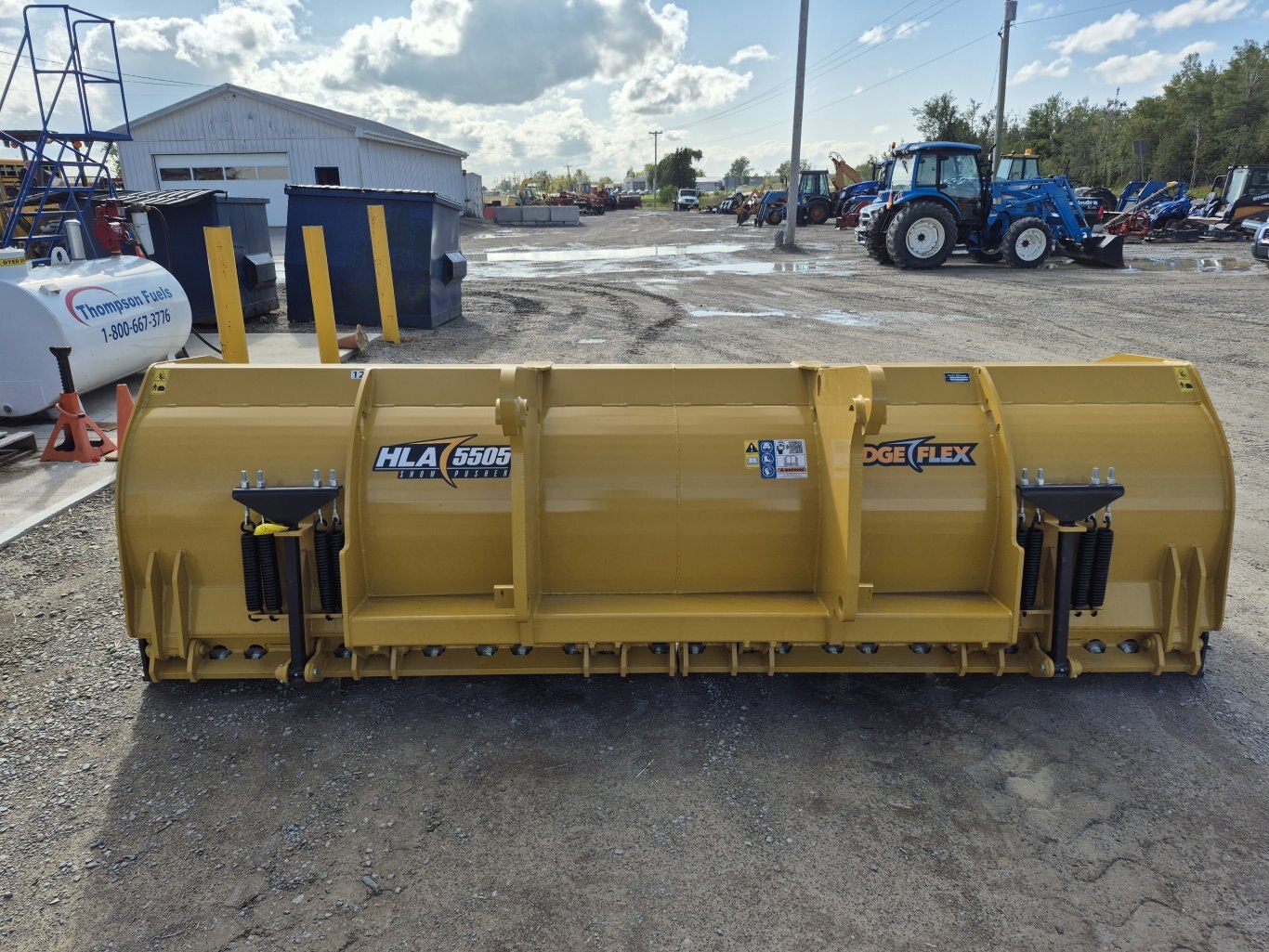 NEW HLA SP5505EF212 12' Edge Flex snow pusher