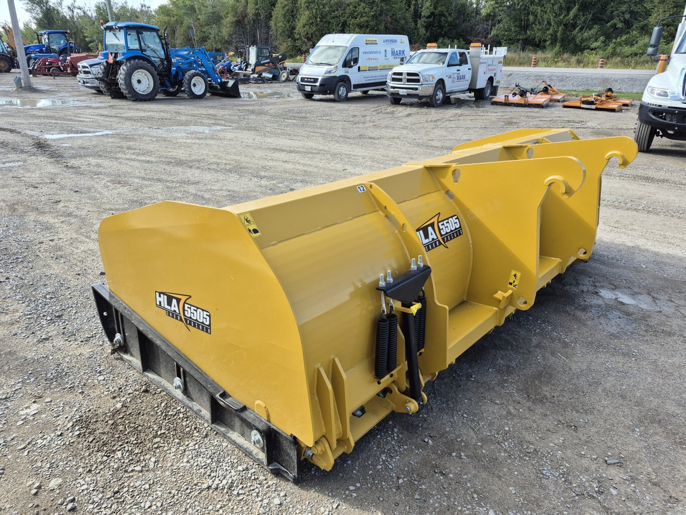 NEW HLA SP5505EF212 12' Edge Flex snow pusher