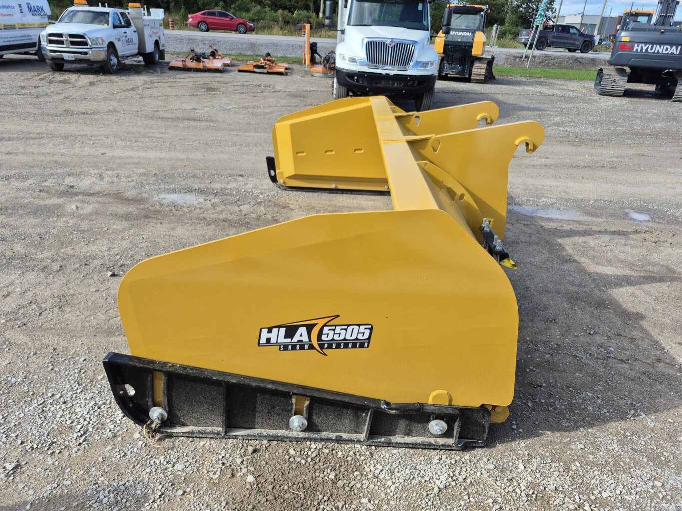 NEW HLA SP5505EF212 12' Edge Flex snow pusher