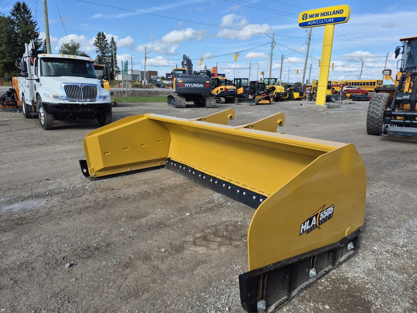 NEW HLA SP5505EF212 12' Edge Flex snow pusher