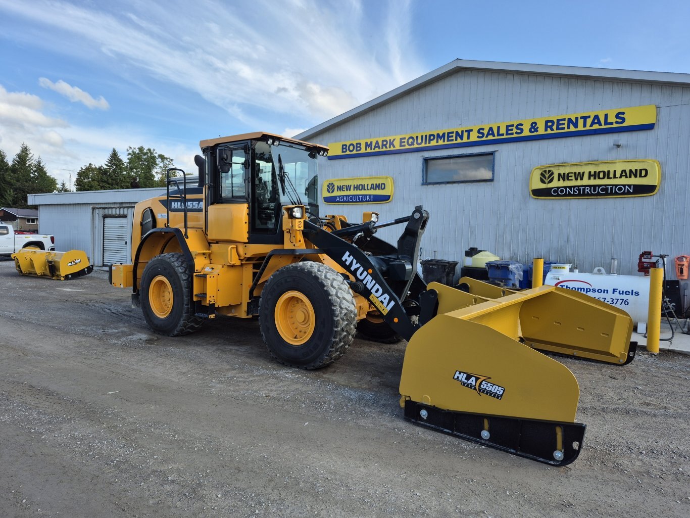 NEW HLA SP5505EF212 12' Edge Flex snow pusher