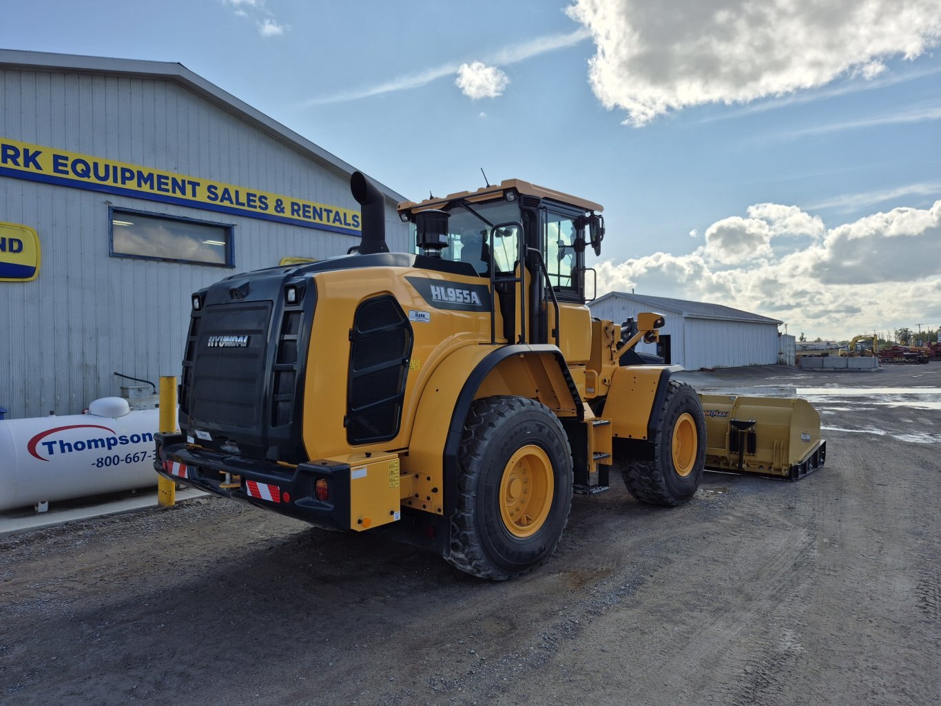 NEW HLA SP5505EF212 12' Edge Flex snow pusher