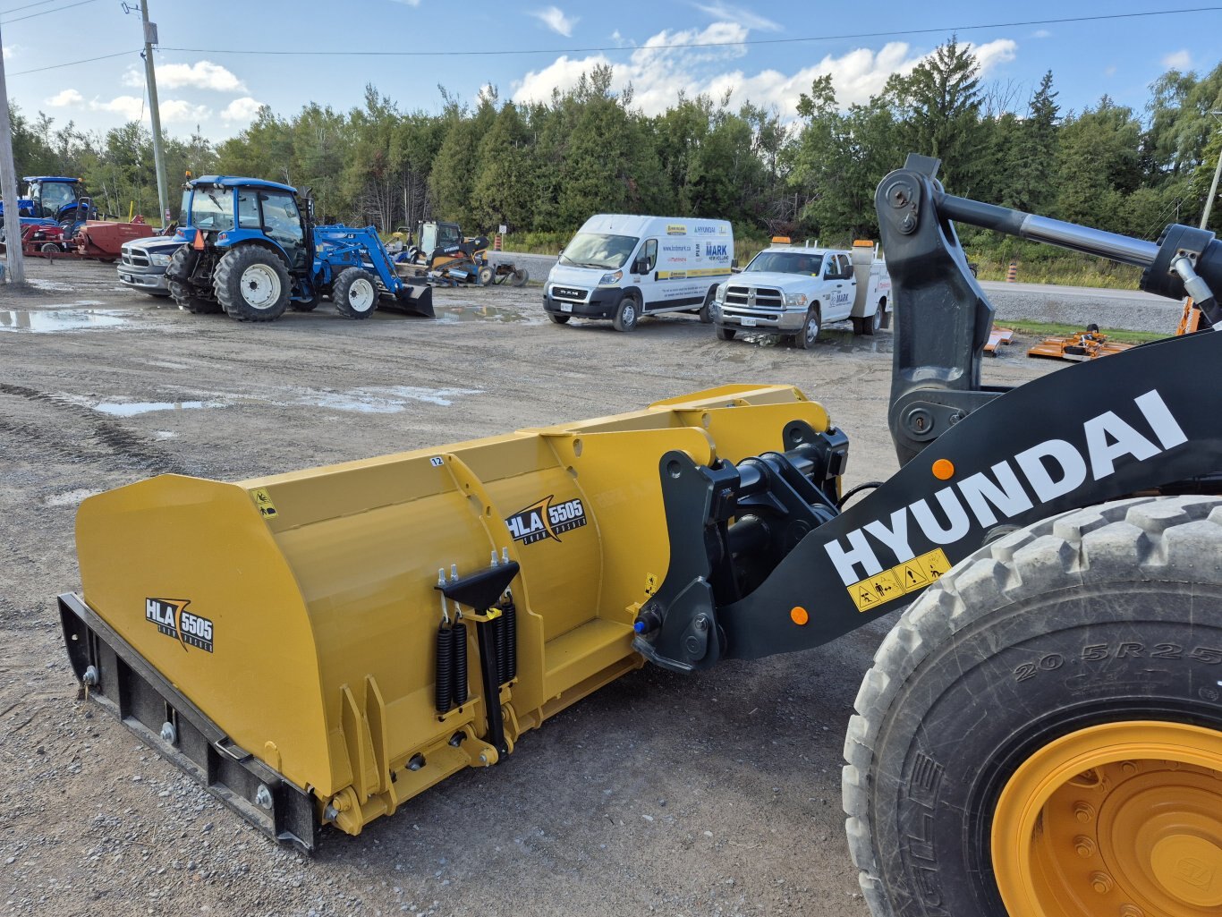 NEW HLA SP5505EF212 12' Edge Flex snow pusher