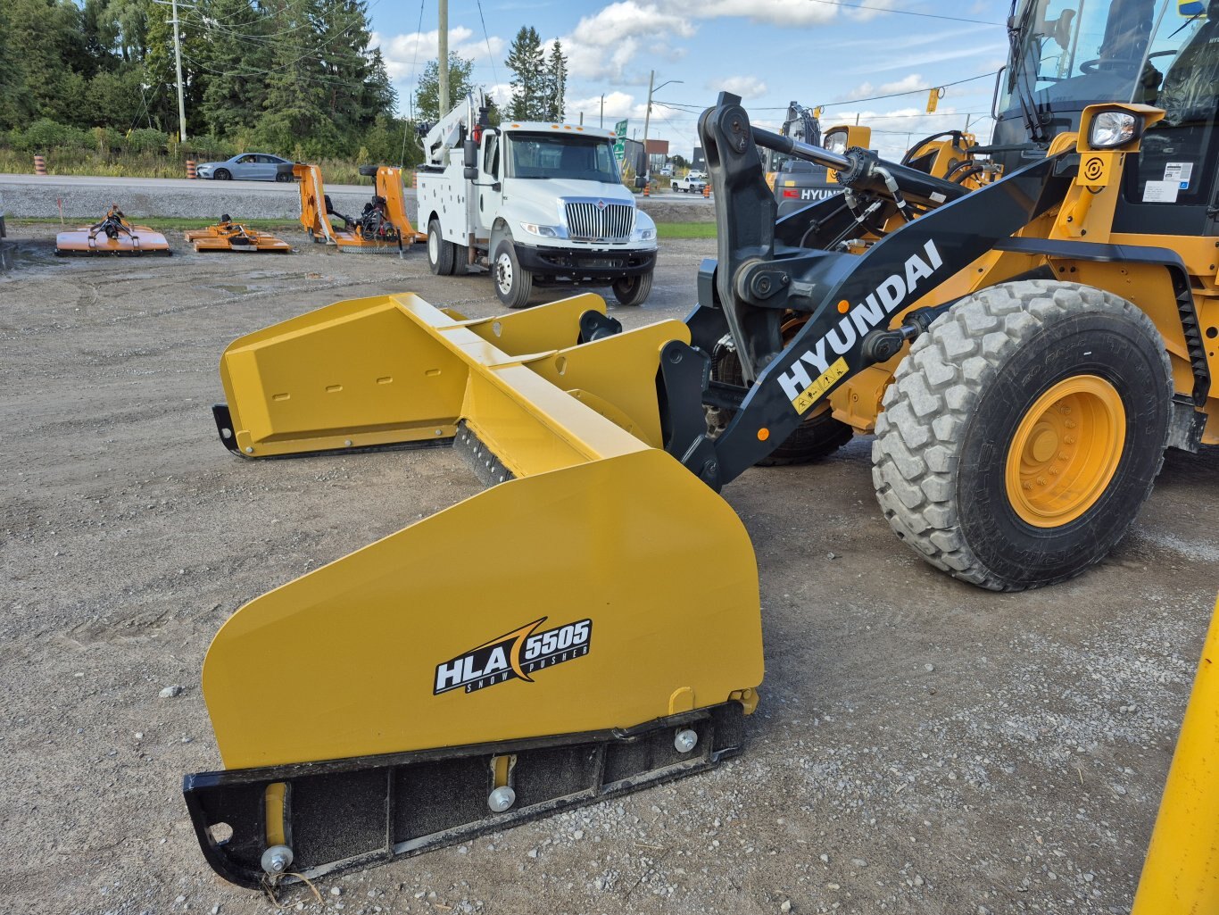 NEW HLA SP5505EF212 12' Edge Flex snow pusher