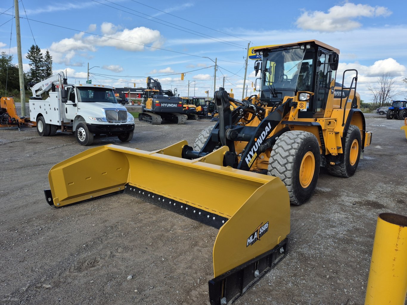 NEW HLA SP5505EF212 12' Edge Flex snow pusher