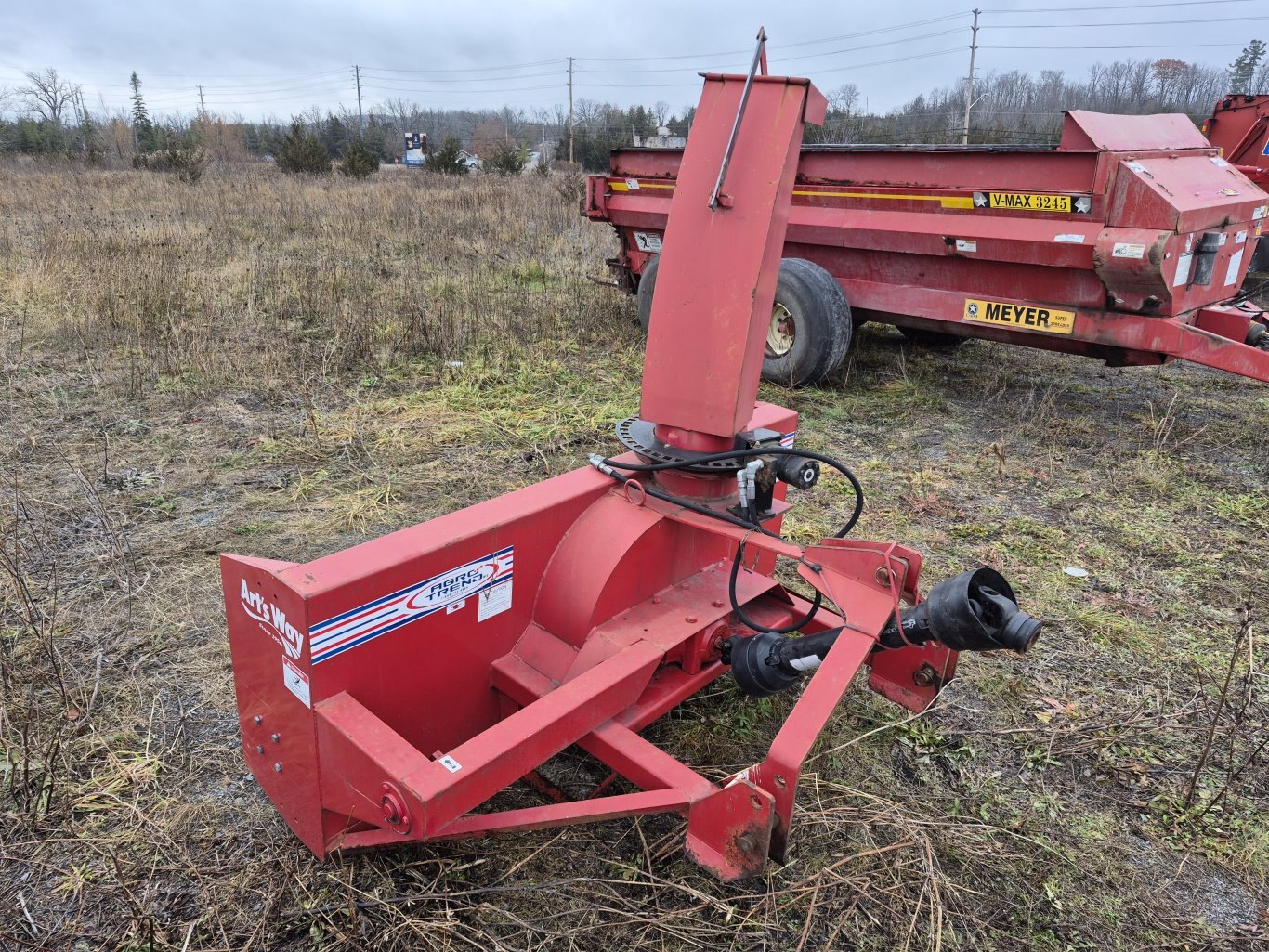 2015 AgroTrend 3078 78 inch snow blower