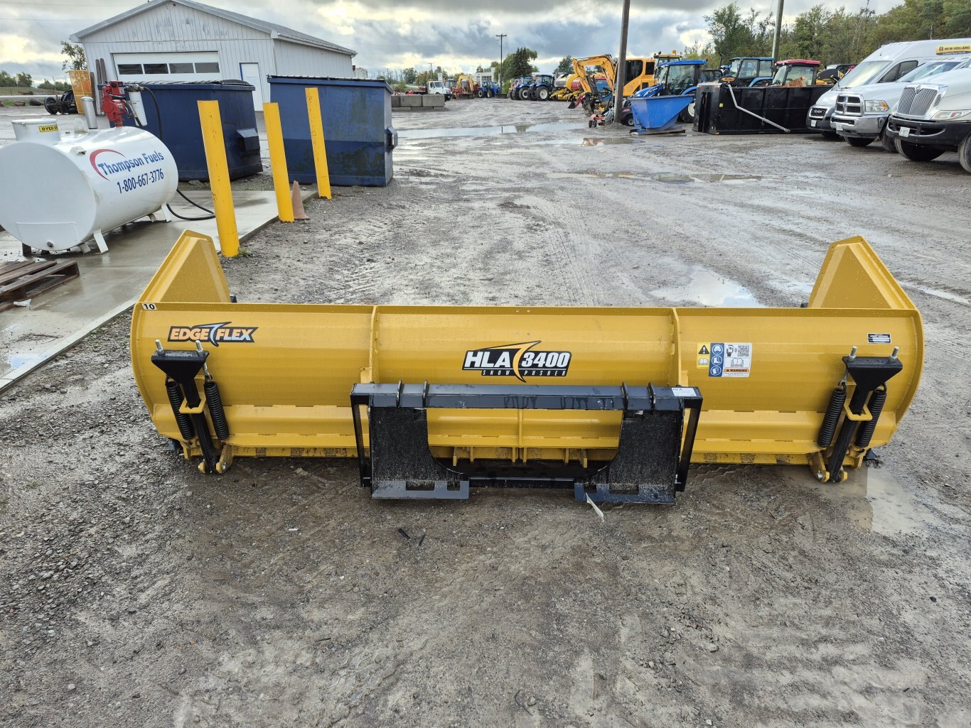 BRAND NEW HLA SP3400EF210 Edge Flex snow pusher