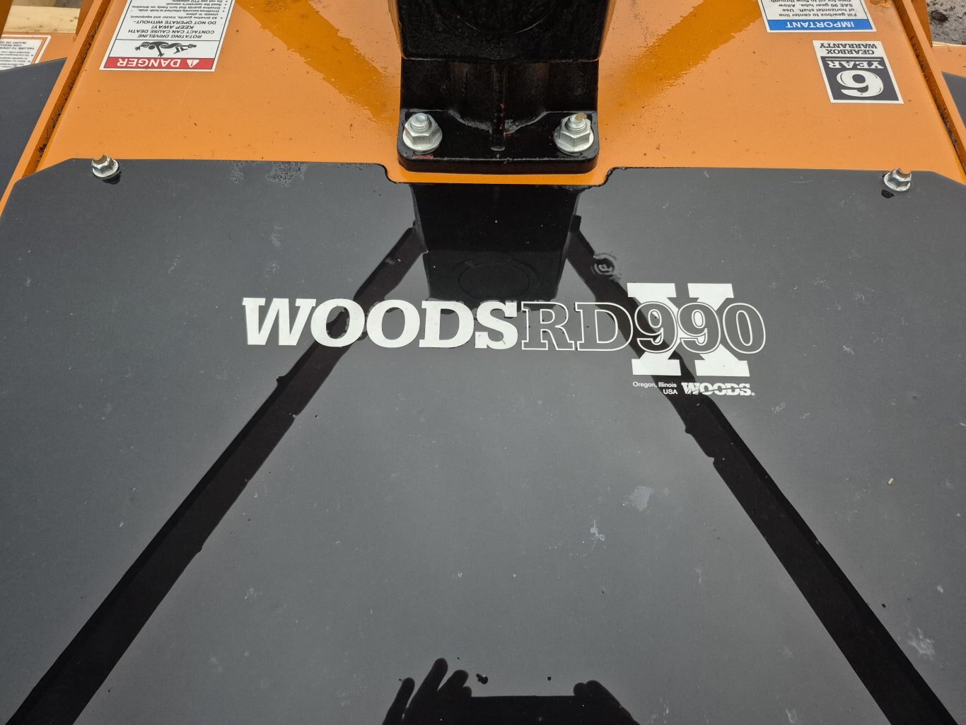 2023 Woods RD990X finish & rough cut mower