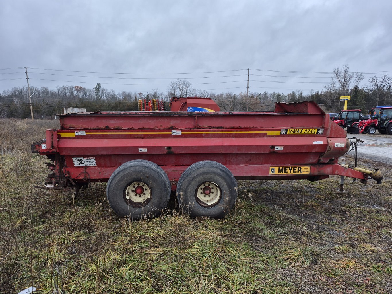2016 Meyer V Max 3245 vertical beater manure spreader