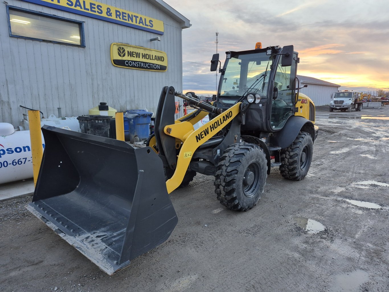 2022 New Holland W80C High Speed