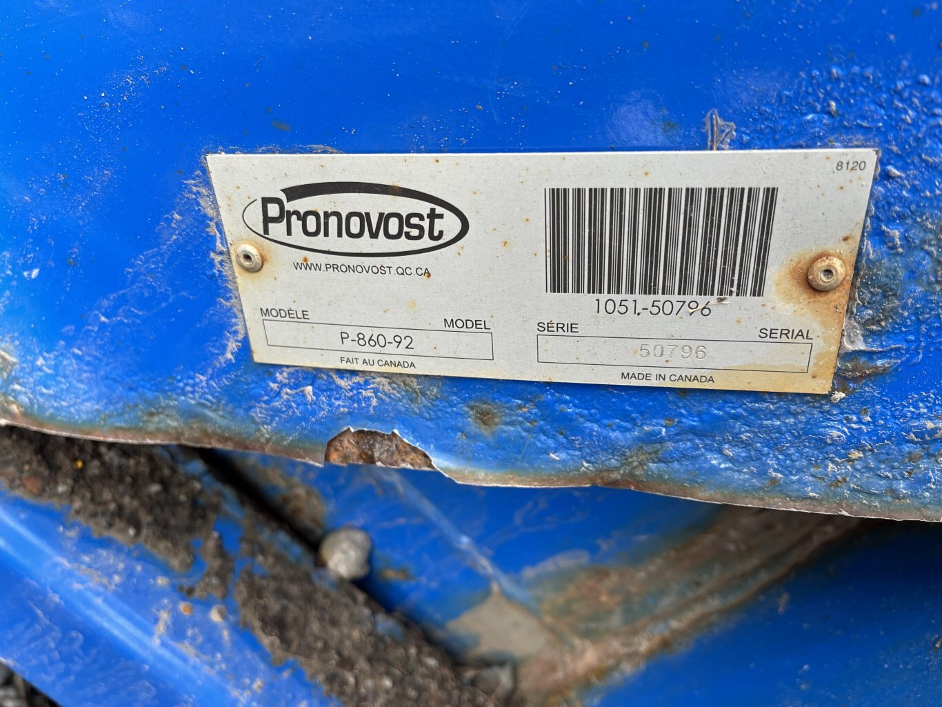 Pronovost P 860 92 snow blower